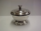 Pewter Soap Dish with Lid, Soap Included